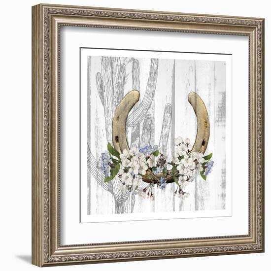 Cactus Cowboy 2-Kimberly Allen-Framed Art Print