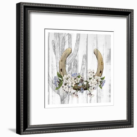 Cactus Cowboy 2-Kimberly Allen-Framed Art Print