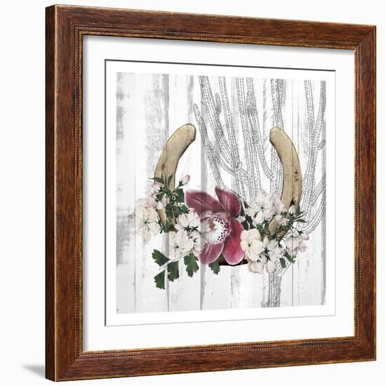 Cactus Cowboy 4-Kimberly Allen-Framed Art Print