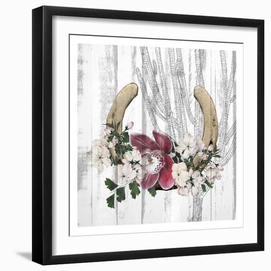 Cactus Cowboy 4-Kimberly Allen-Framed Art Print