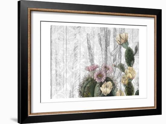 Cactus Cowboy 5-Kimberly Allen-Framed Art Print