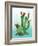 Cactus II-Paul Brent-Framed Art Print