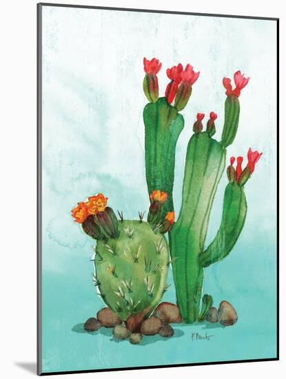 Cactus II-Paul Brent-Mounted Premium Giclee Print