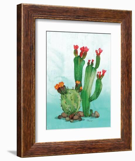 Cactus II-Paul Brent-Framed Premium Giclee Print