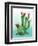 Cactus II-Paul Brent-Framed Premium Giclee Print