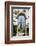 Cactus in archway of old building. Cabo San Lucas, Mexico.-Julien McRoberts-Framed Photographic Print