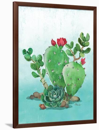 Cactus IV-Paul Brent-Framed Premium Giclee Print