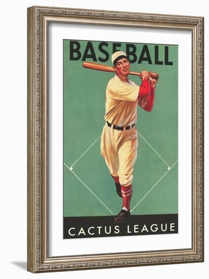 Cactus League Baseball, Arizona-null-Framed Art Print