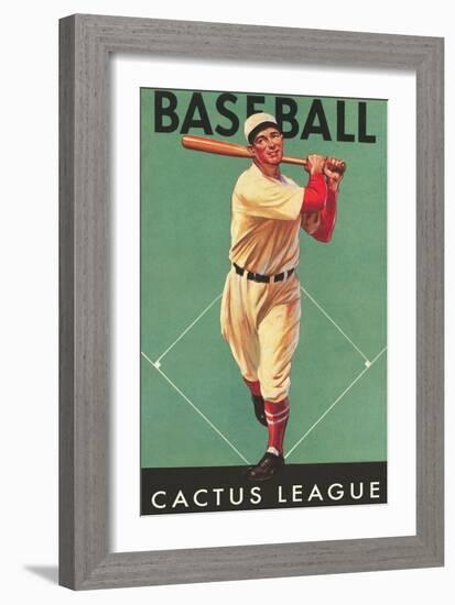 Cactus League Baseball, Arizona-null-Framed Art Print