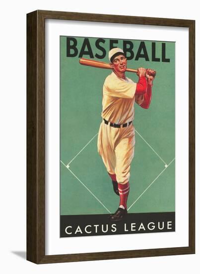 Cactus League Baseball, Arizona-null-Framed Art Print