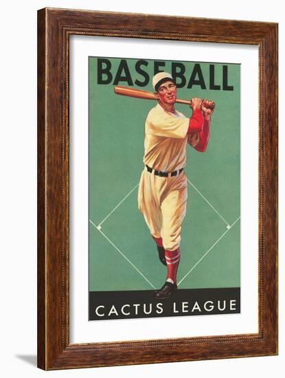 Cactus League Baseball, Arizona-null-Framed Art Print