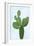 Cactus on Blue VIII-Mia Jensen-Framed Art Print