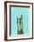 Cactus On Blue-LILA X LOLA-Framed Art Print