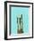 Cactus On Blue-LILA X LOLA-Framed Art Print