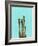 Cactus On Blue-LILA X LOLA-Framed Art Print