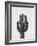 Cactus On Grey-LILA X LOLA-Framed Art Print