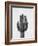 Cactus On Grey-LILA X LOLA-Framed Art Print