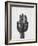 Cactus On Grey-LILA X LOLA-Framed Art Print