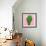 Cactus on Pink Background. Minimal Design Photo-Evgeniya Porechenskaya-Framed Photographic Print displayed on a wall