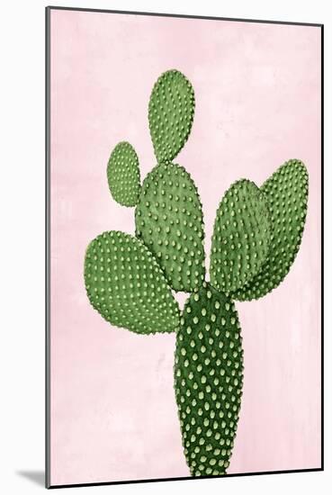 Cactus on Pink VIII-Mia Jensen-Mounted Art Print