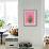 Cactus On Pink-LILA X LOLA-Framed Art Print displayed on a wall