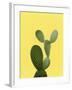 Cactus On Yellow-LILA X LOLA-Framed Art Print