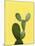 Cactus On Yellow-LILA X LOLA-Mounted Art Print