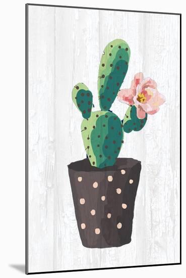 Cactus Panel 1-Kimberly Allen-Mounted Art Print