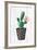 Cactus Panel 1-Kimberly Allen-Framed Art Print