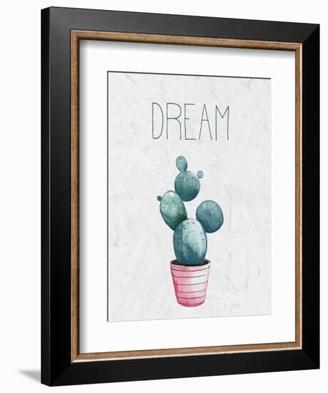 Cactus Pink 1-Kimberly Allen-Framed Art Print