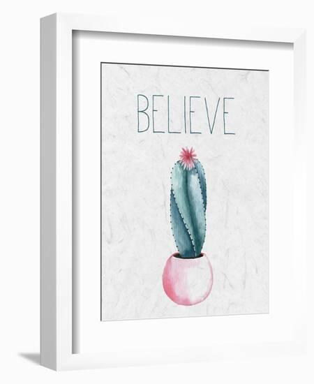 Cactus Pink 2-Kimberly Allen-Framed Premium Giclee Print