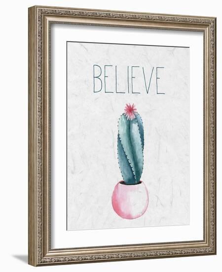 Cactus Pink 2-Kimberly Allen-Framed Art Print