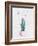 Cactus Pink 2-Kimberly Allen-Framed Art Print