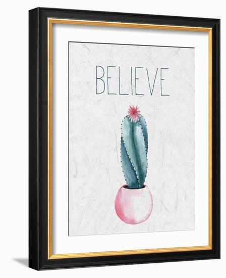 Cactus Pink 2-Kimberly Allen-Framed Art Print