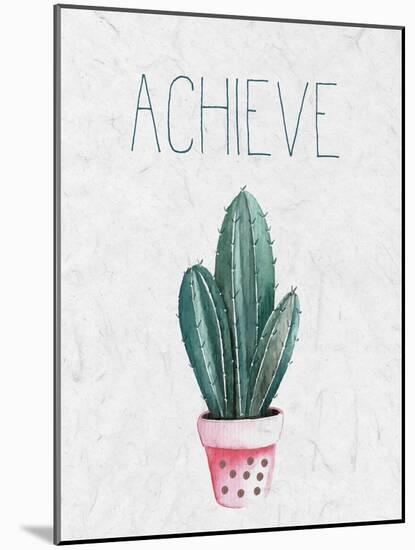 Cactus Pink 3-Kimberly Allen-Mounted Art Print