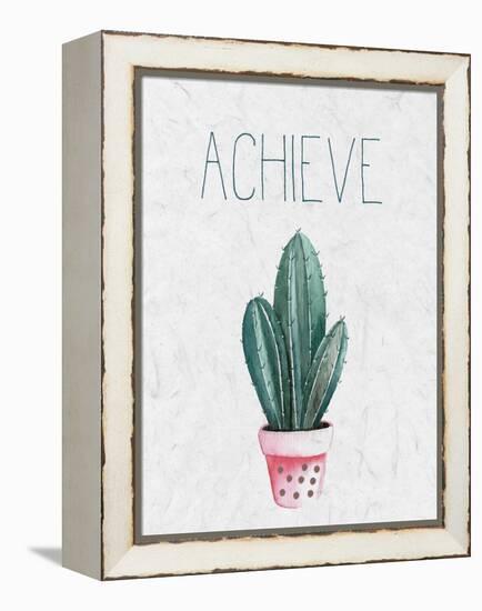 Cactus Pink 3-Kimberly Allen-Framed Stretched Canvas