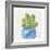 Cactus Pot I-Beverly Dyer-Framed Premium Giclee Print