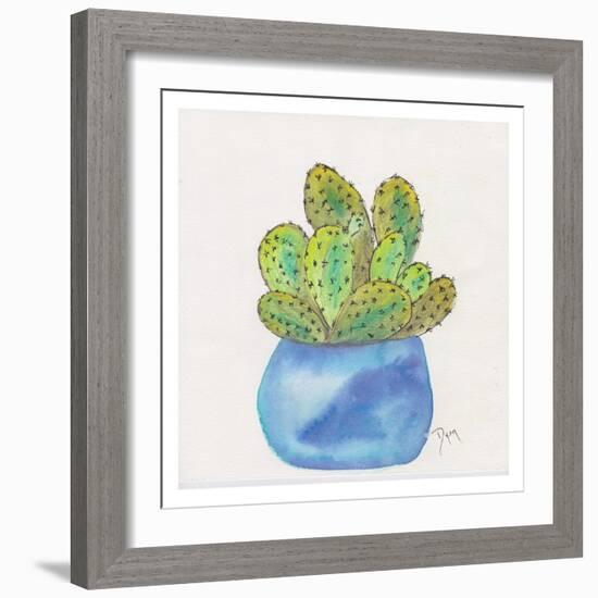 Cactus Pot I-Beverly Dyer-Framed Premium Giclee Print