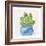 Cactus Pot I-Beverly Dyer-Framed Premium Giclee Print