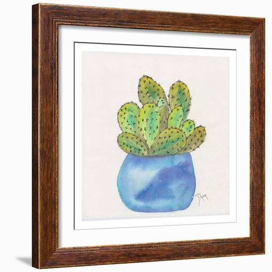 Cactus Pot I-Beverly Dyer-Framed Premium Giclee Print