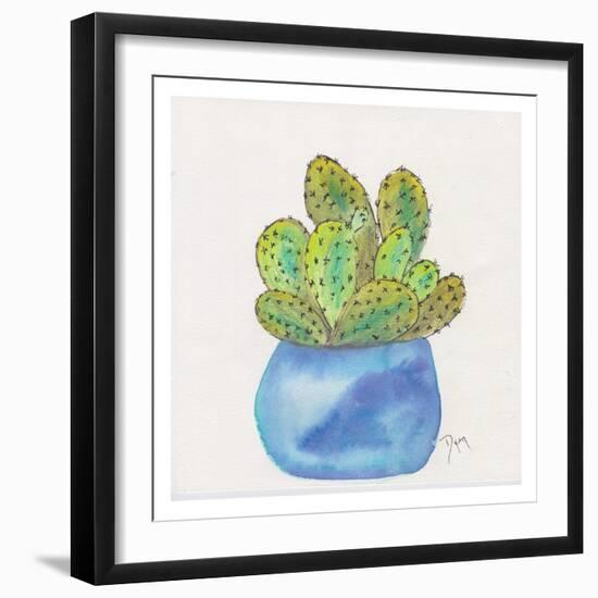 Cactus Pot I-Beverly Dyer-Framed Premium Giclee Print