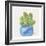 Cactus Pot I-Beverly Dyer-Framed Premium Giclee Print