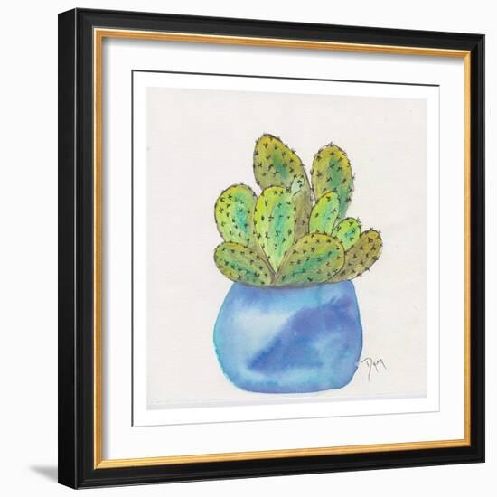 Cactus Pot I-Beverly Dyer-Framed Premium Giclee Print