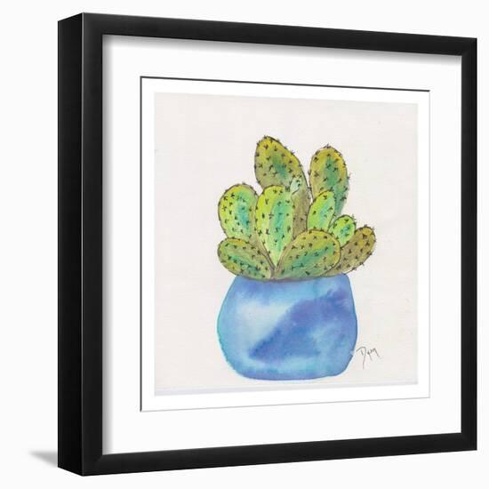 Cactus Pot I-Beverly Dyer-Framed Art Print