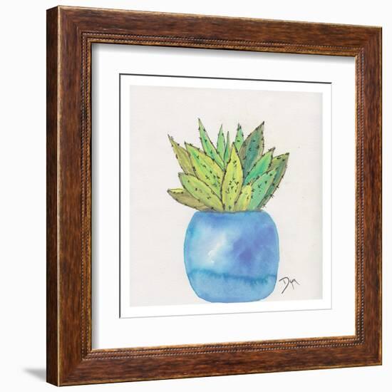 Cactus Pot II-Beverly Dyer-Framed Art Print