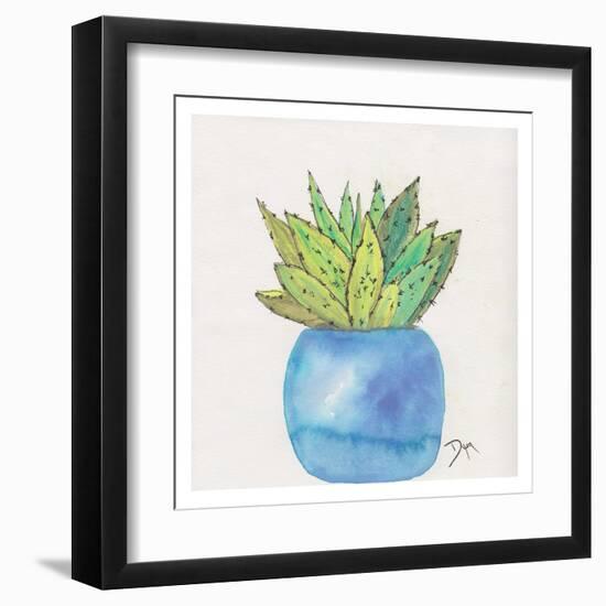 Cactus Pot II-Beverly Dyer-Framed Art Print