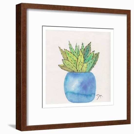 Cactus Pot II-Beverly Dyer-Framed Art Print