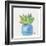 Cactus Pot II-Beverly Dyer-Framed Art Print