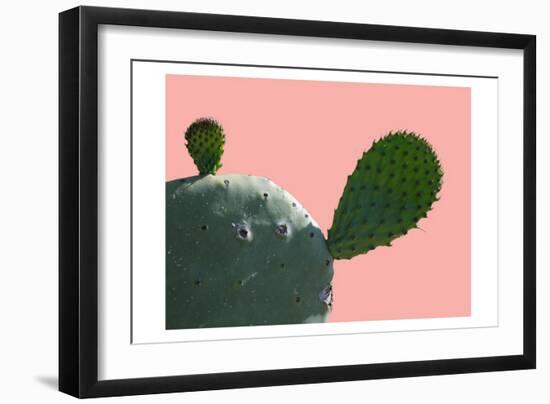 Cactus Slice 1-Sheldon Lewis-Framed Premium Giclee Print