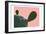 Cactus Slice 1-Sheldon Lewis-Framed Art Print